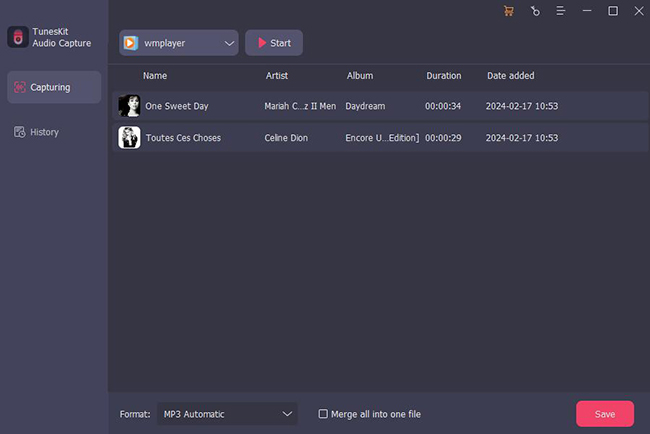 record and download freefy music to pc