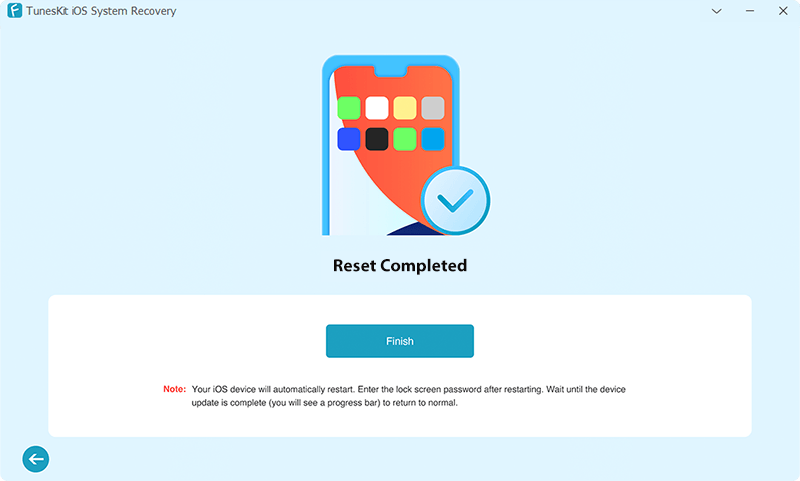 factory reset ipad with tuneskit ios system recovery
