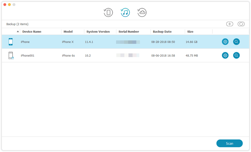 tuneskit iphone data recovery