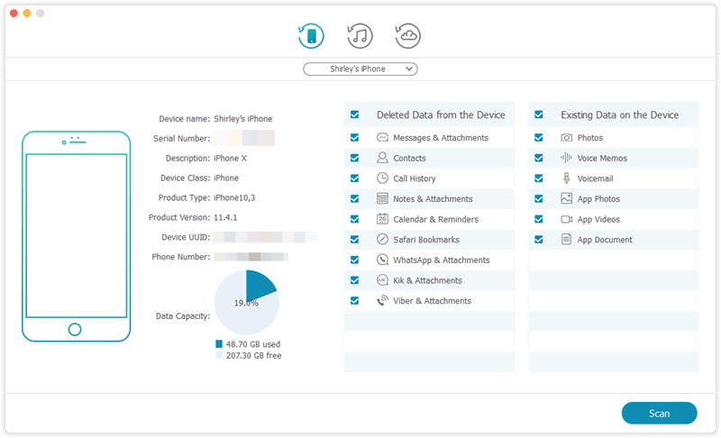 select notes to sync