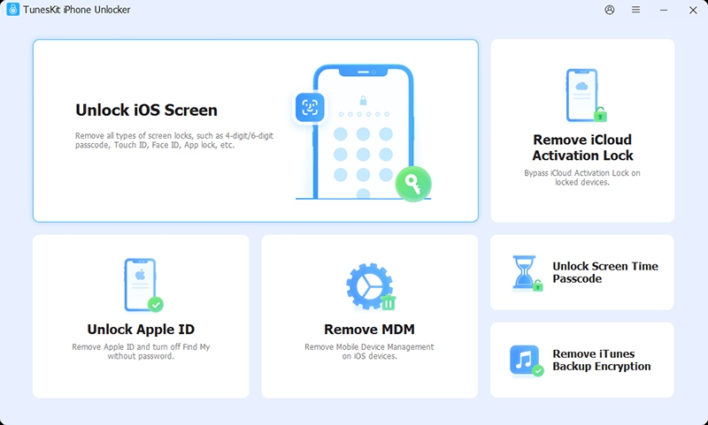 tuneskit iphone unlocker