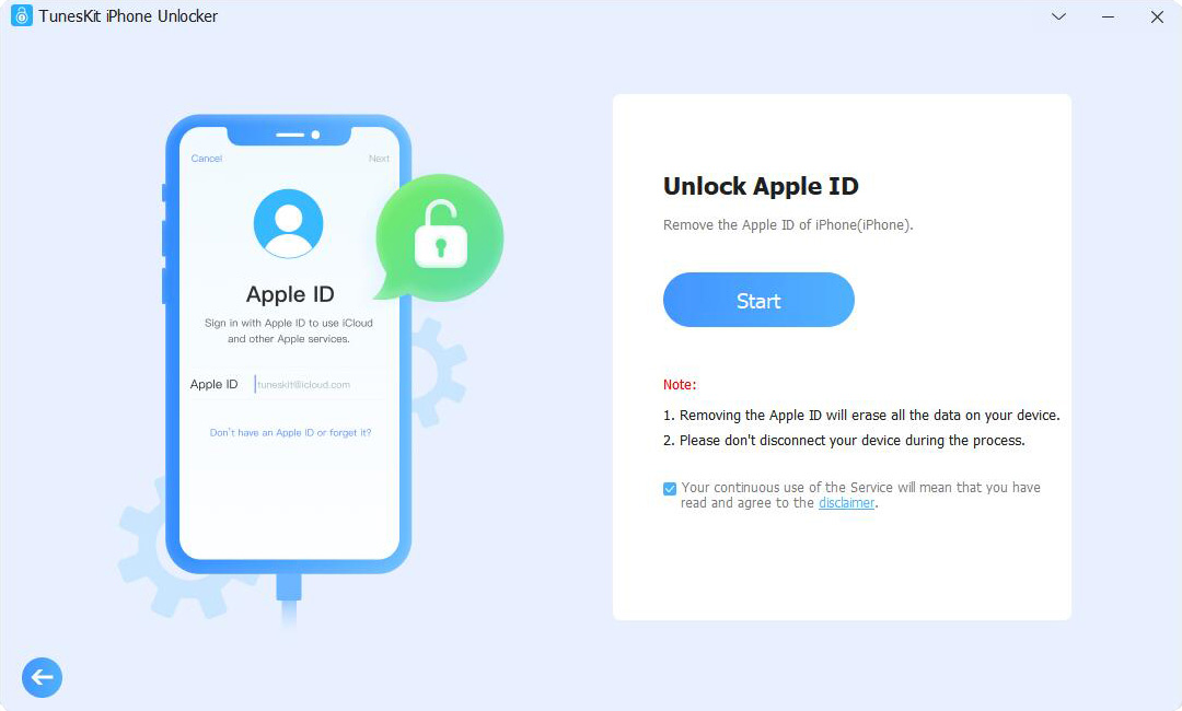 unlink apple id from iphone