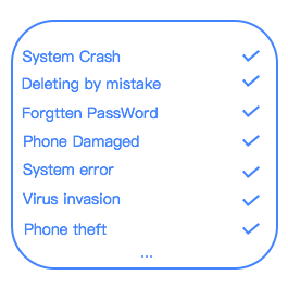 different data loss cases