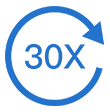 30x