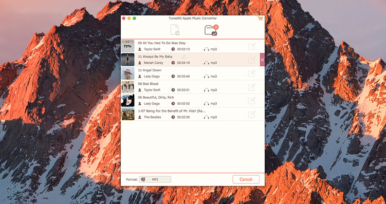 TunesKit Apple Music Converter for Mac 2.0.7 破解版 - DRM保护音乐格式转换工具