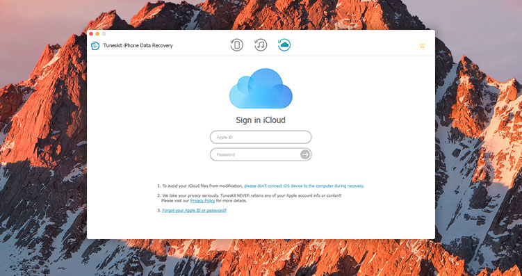 recover from icloud backup