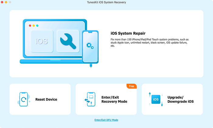 official tuneskit ios system recovery for windows