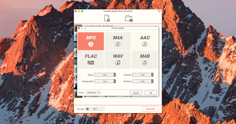 TunesKit DRM Audio Converter for Mac 2.1.8.28 破解版 – DRM保护音乐格式转换工具