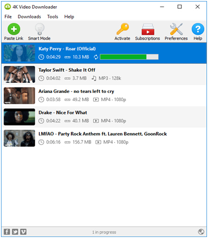 4k video downloader mp3