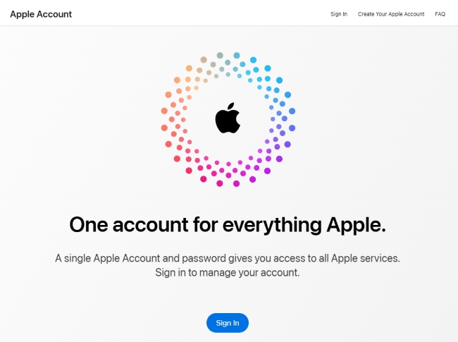 account apple com reset password