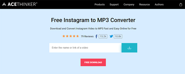 instagram to mp3 freeware