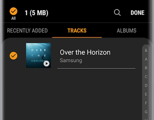 amazon music for samsung watch