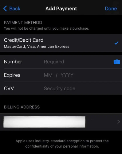 add payment method