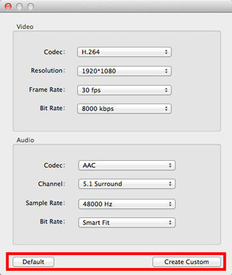 customize preferences on aimersoft dvd ripper