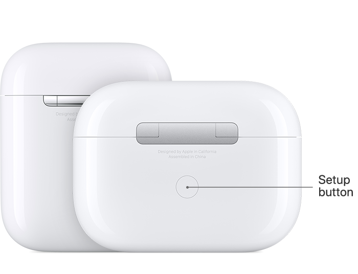 airpods pro setup button