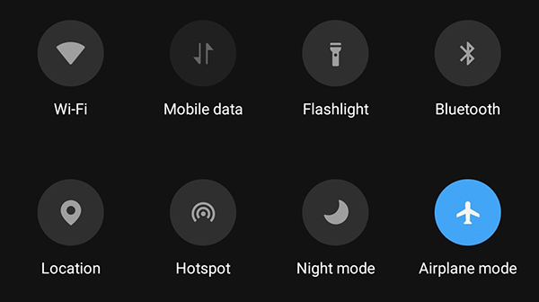 android airplane mode