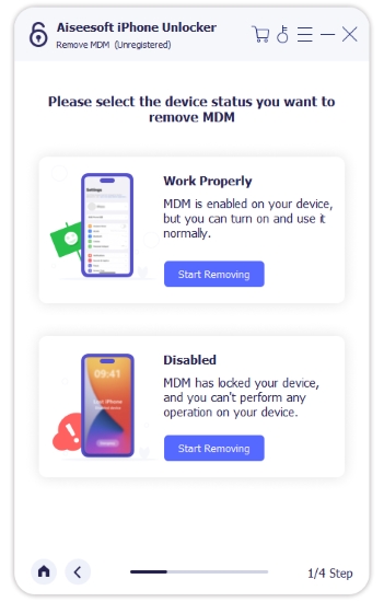 appgeeker iphone unlocker remove mdm