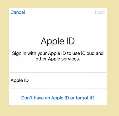 reset apple id password via apple support