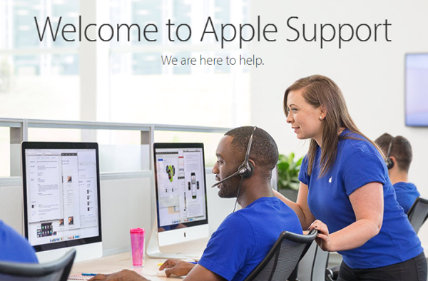 ask apple support for help