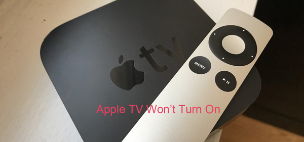 apple tv wont turn on