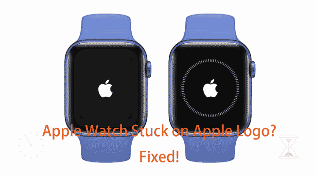 apple watch stuck on apple logo