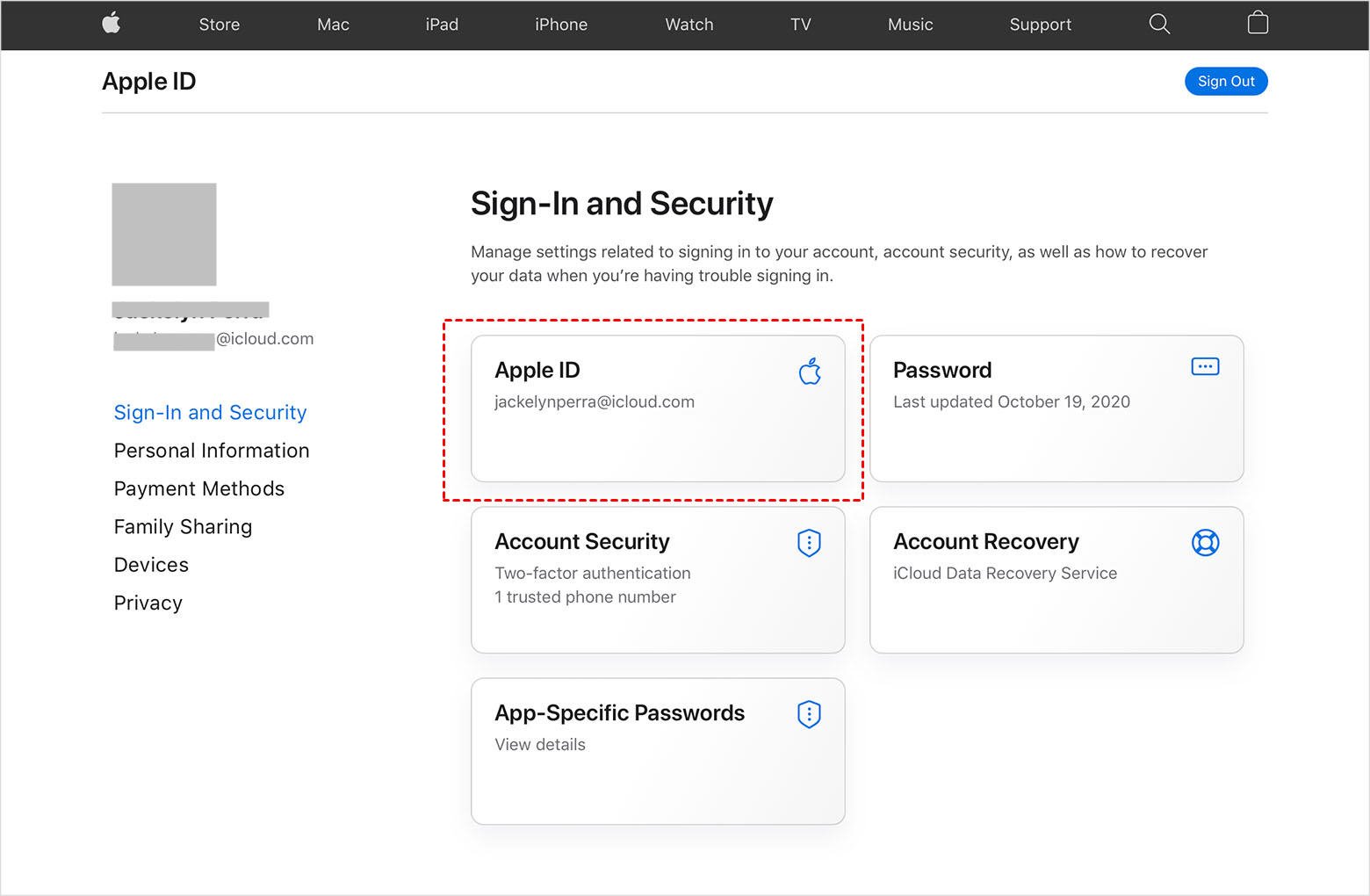 verify apple id email address