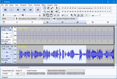 best vocal recording software mac