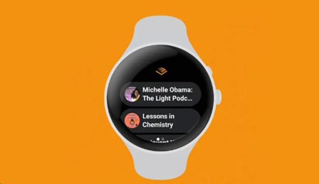audible on galaxy watch
