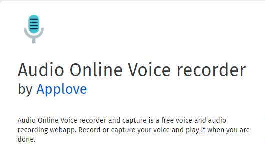 audio online voice
