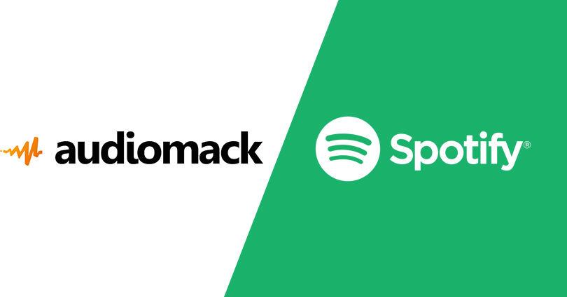 audiomack and spotify