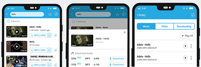audiomack download to phone
