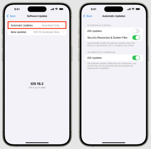 automatic updates
