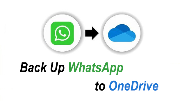 back up whatsapp to onedrive