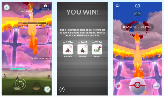 beat dynamax moltres in pokemon go max battle