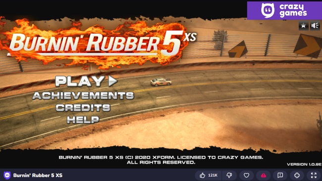 burnin rubber 5 xs