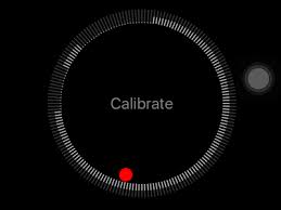 fix iphone screen not rotating by calibrating the gyroscope