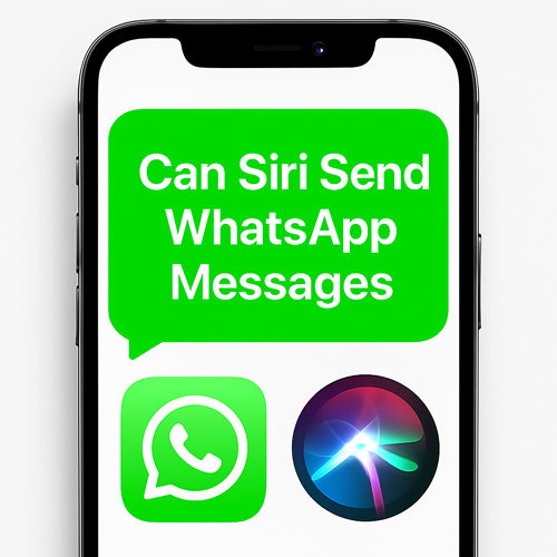 can siri send whatsapp messages