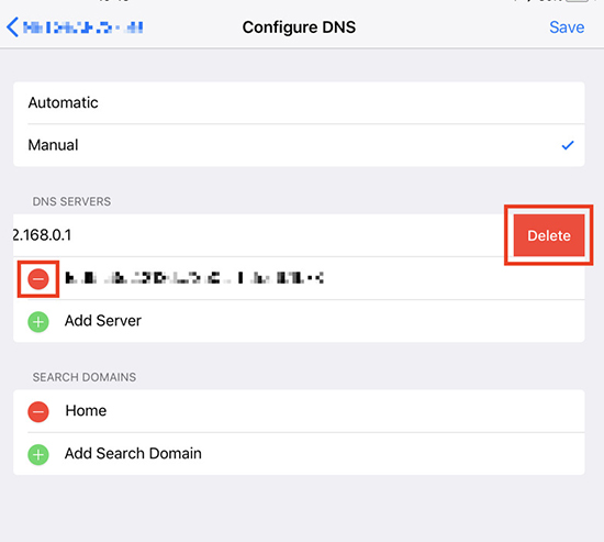 change dns to bypass Activation Lock ipad