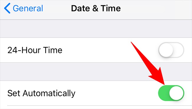 stop sync time automatically