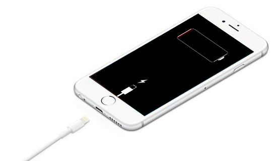 how to unlock iphone with black screen by charging it