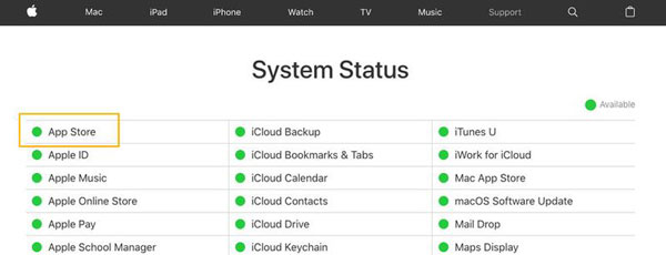 check icloud server down