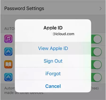 search for apple id via itunes