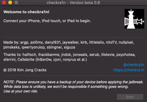 checkra1n interface