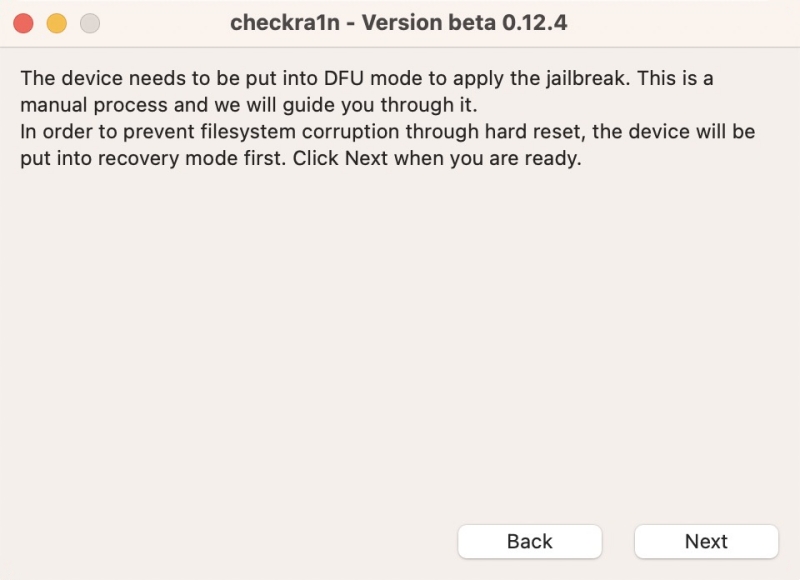 jailbrek appareil ios sur mac