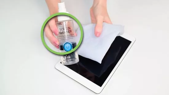 clean ipad home button