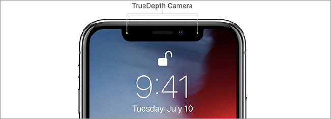 clean the truedepth camera if passcode is required to enable face id