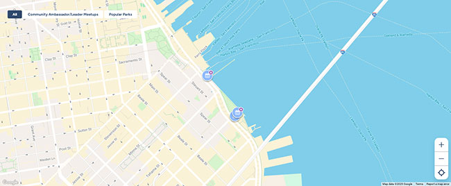 community day map