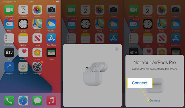 connect new airpods to iphone