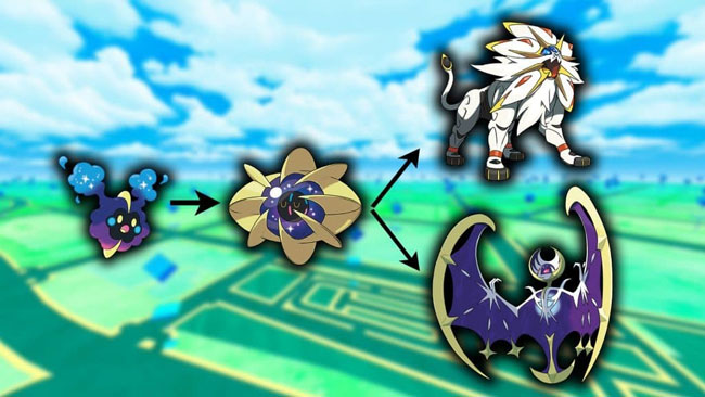 get solgaleo via evolution