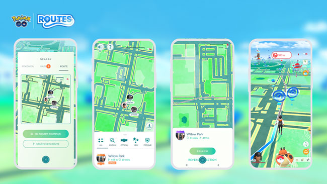 create new route in pokemon go